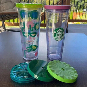 Starbucks | Pair  of 24 oz Tumblers